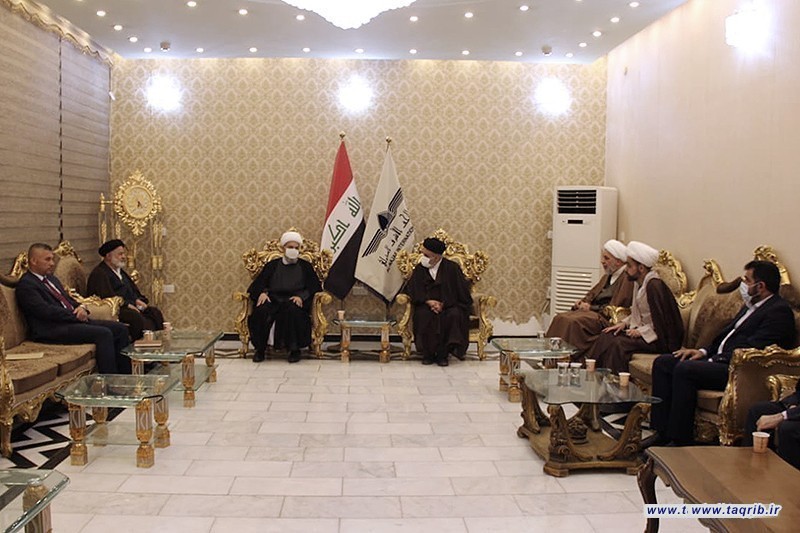 استقبال دبیر کل دکتر شهریاری در بغداد