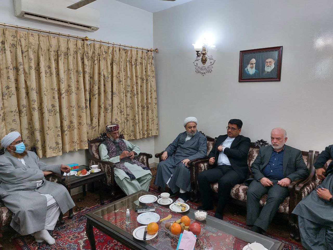 دیدار دبیرکل تقریب با رئیس شورای همبستگی ملی پاکستان
