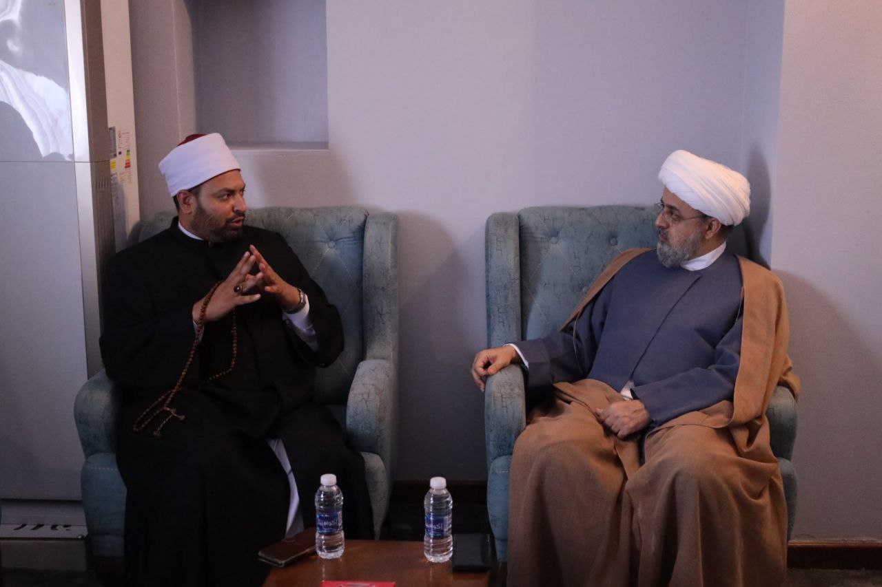 دیدار دکتر شهریاری با احمد شحاته شیخ الازهر