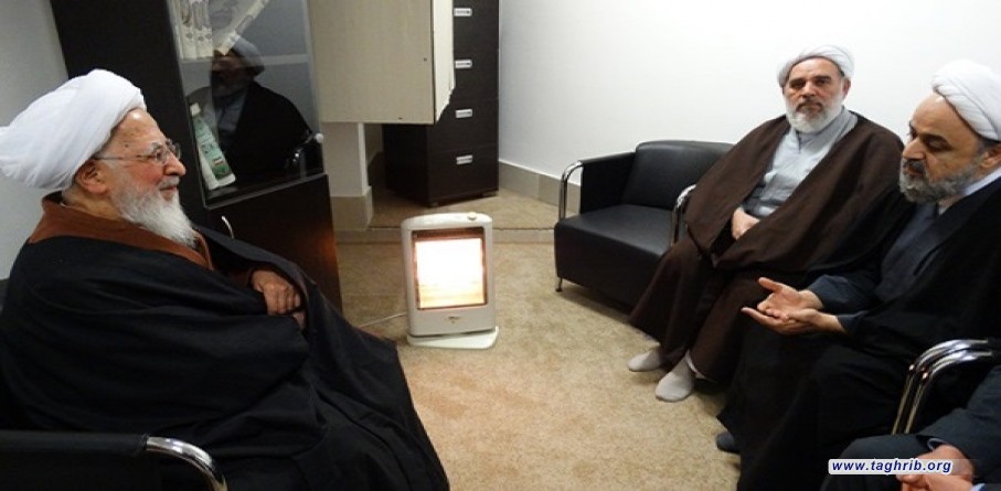 الأمين العام للمجمع العالمي للتقريب بين المذاهب الإسلامية يلتقي آية الله جوادي آملي