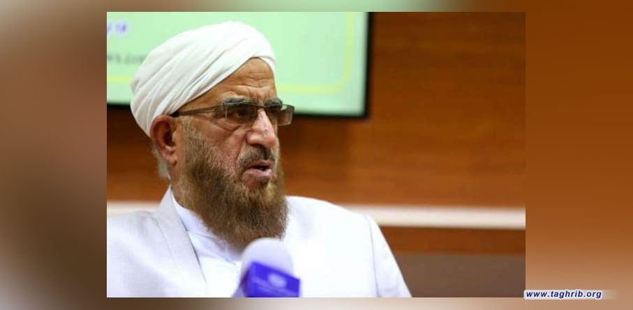 زعيم سني بارز يثني على جهود حرس الثورة الإسلامية في مساعدة أهل السنة