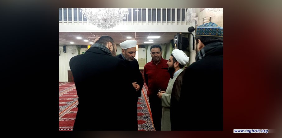 لتفعيل التواصل بين المذاهب الإسلامية زار ممثل المجمع العالمي للتقريب في سوريا "مسجد المرابط" بدمشق