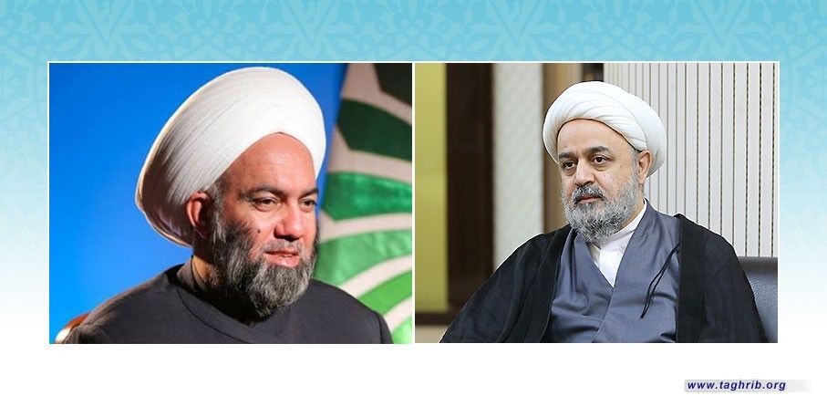 الامين العام الدكتور شهرياري في حوار هاتفي مع فضيلة الشيخ خالد الملا: وحدة العالم الاسلامي اليوم امر واجب وضروري لمواجهة التحركات الصهيونية