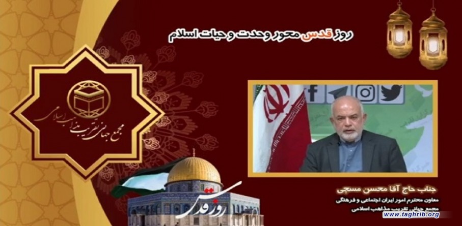 جایگاه قدسی و معنوی فلسطین و مسجد الاقصی باید حفظ شود | فلسطین یک موضوع قومیتی نیست بلکه یک موضوع دینی است