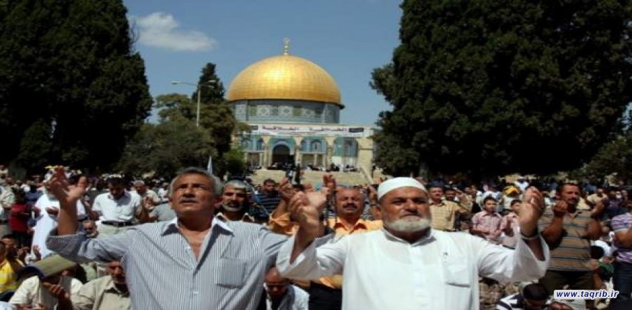 بزودی نماز جماعت وحدت آفرین در قبله اول مسلمانان یعنی فلسطین اقامه می‌شود