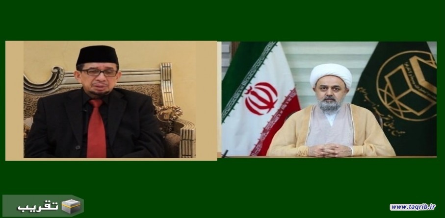 الدکتور شهریاري يهنئ الدكتور الجفري بتعينه رئيساً للاتحاد العالمي لعلماء المسلمين