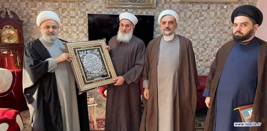 دیدار دبیرکل مجمع تقریب با مفتی اهل سنت عراق/اعلام آمادگی شیخ الصمیدعی برای برگزاری کنفرانس منطقه ای وحدت در عراق