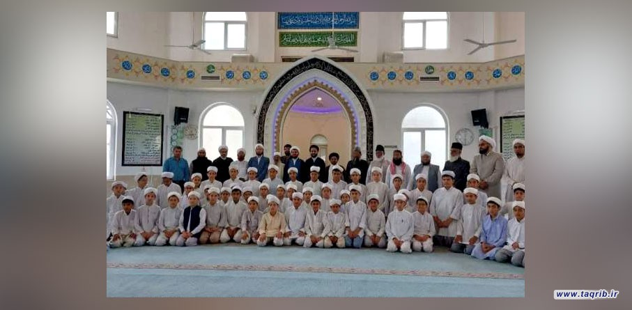 بازدید هیأتی از علمای اهل سنت دیوبند هندوستان  از مدرسه قرآنی امام شاطبی گنبد کاووس