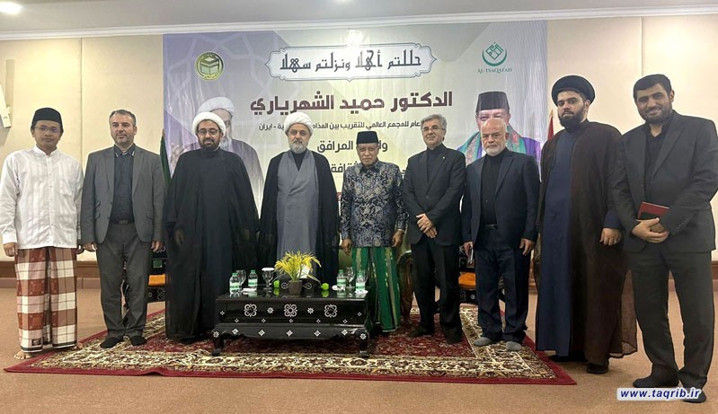 دیدار دبیرکل مجمع تقریب با رئیس اسبق سازمان محمدیه اندونزی