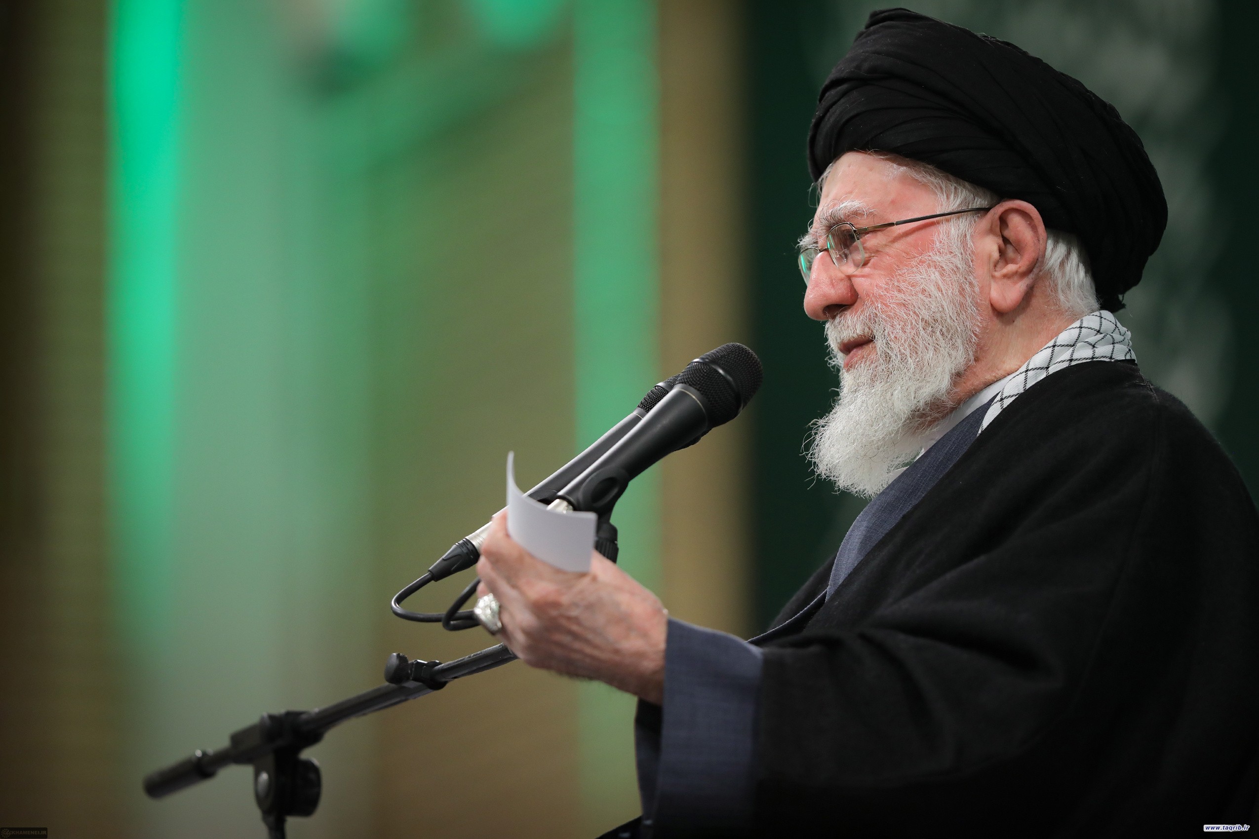 در حمایت از جمهوری اسلامی ایران و رهبر معظم انقلاب