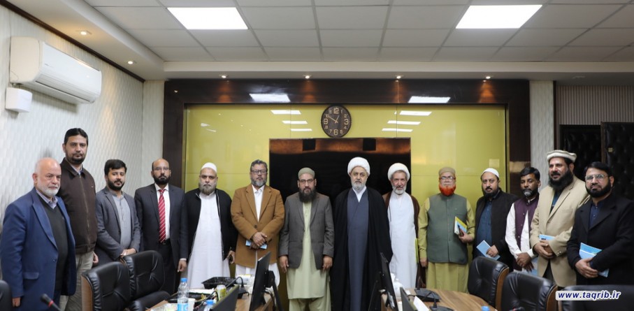 لقاء وفد العلماء الباكستانيين مع الأمين العام لمجمع التقريب بين المذاهب الإسلامية