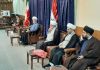 شهرياري يلتقي جمعا من طلبة العلوم الدينية في سوريا