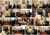 دیدار مهمانان خارجی مراسم وداع با رهبر شهید وحدت با دبیرکل مجمع جهانی تقریب مذاهب اسلامی