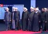 ادای احترام هیاتی ازمسولان بین المللی  دفترمقام معظم رهبری به پیکر مطهر امام شهید